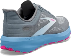 BROOKS Women’s Launch 9 (016 - Grey/Blue/Pink) -THE OFFICE PARTY EDIT SHOP 120373 016 H Launch 9
