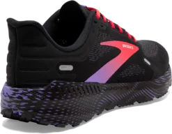 BROOKS Women’s Launch GTS 9 (026 - Black/Coral/Purple) -THE OFFICE PARTY EDIT SHOP 120374 026 H Launch GTS 9
