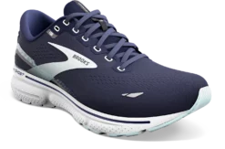 BROOKS Women's Ghost 15 WIDE (450 - Peacoat/Pearl/Salt Air) -THE OFFICE PARTY EDIT SHOP 120380 450 A Ghost 15 361b11cc bb77 4998 b892 5a0f723416eb