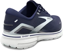 BROOKS Women's Ghost 15 WIDE (450 - Peacoat/Pearl/Salt Air) -THE OFFICE PARTY EDIT SHOP 120380 450 H Ghost 15 28e62dd5 2c0b 4186 a947 1b5a10f27d07