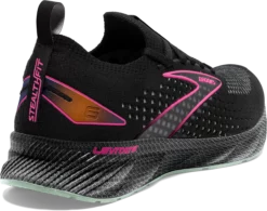 BROOKS Women's Levitate Stealthfit 6 (011 - Black/Pink) -THE OFFICE PARTY EDIT SHOP 120385 011 H Levitate StealthFit 6