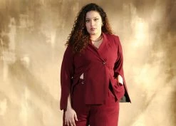House Of Her Garnet Blazer