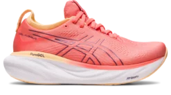 Asics Women’s GEL-Nimbus 25 (700 - Papaya/Dusty Purple)
