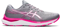 Asics Women's Gel-Cumulus 24 (021 - Sheet Rock/Pink Glo)