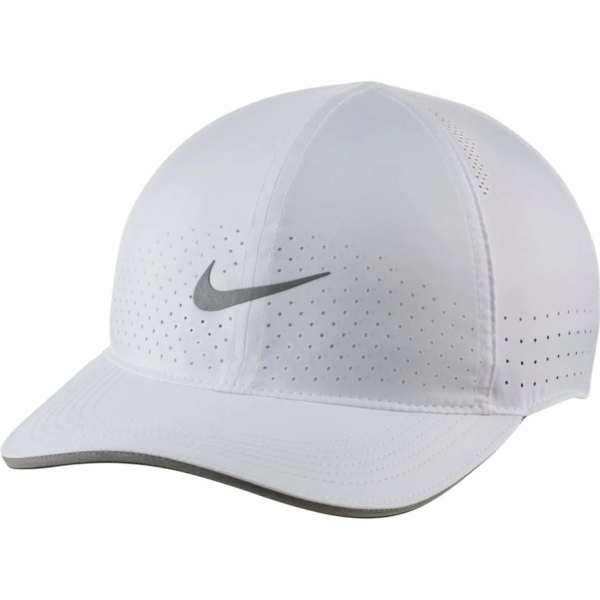 Nike DRI-FIT Aerobill Featherlight (100 - White) 1 Nike DRI-FIT Aerobill Featherlight (100 - White)