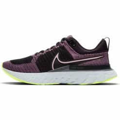 Nike Women's React Infinity Run Flyknit 2 (500 - Violet Dust/Elemental Pink/Black/Cyber)