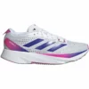 ADIDAS Men’s Adizero SL (Footwear White/Lucid Blue/Lucid Fuchsia)