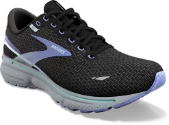 BROOKS Women's Ghost 15 (011 - Black/Jacaranda/Salt) -THE OFFICE PARTY EDIT SHOP 1EE1251B 8062 4774 AD5B 967AA17B2764