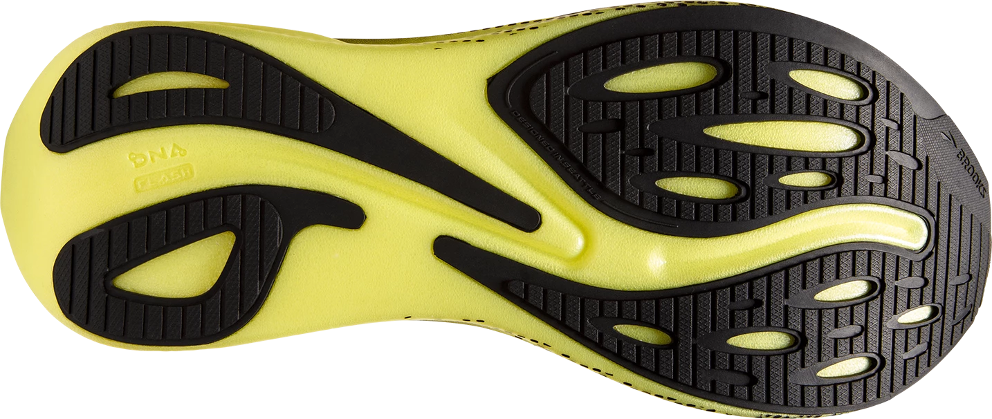BROOKS Men’s Hyperion Max (078 - Black/Blazing Yellow/White 5 BROOKS Men’s Hyperion Max (078 - Black/Blazing Yellow/White - Image 5