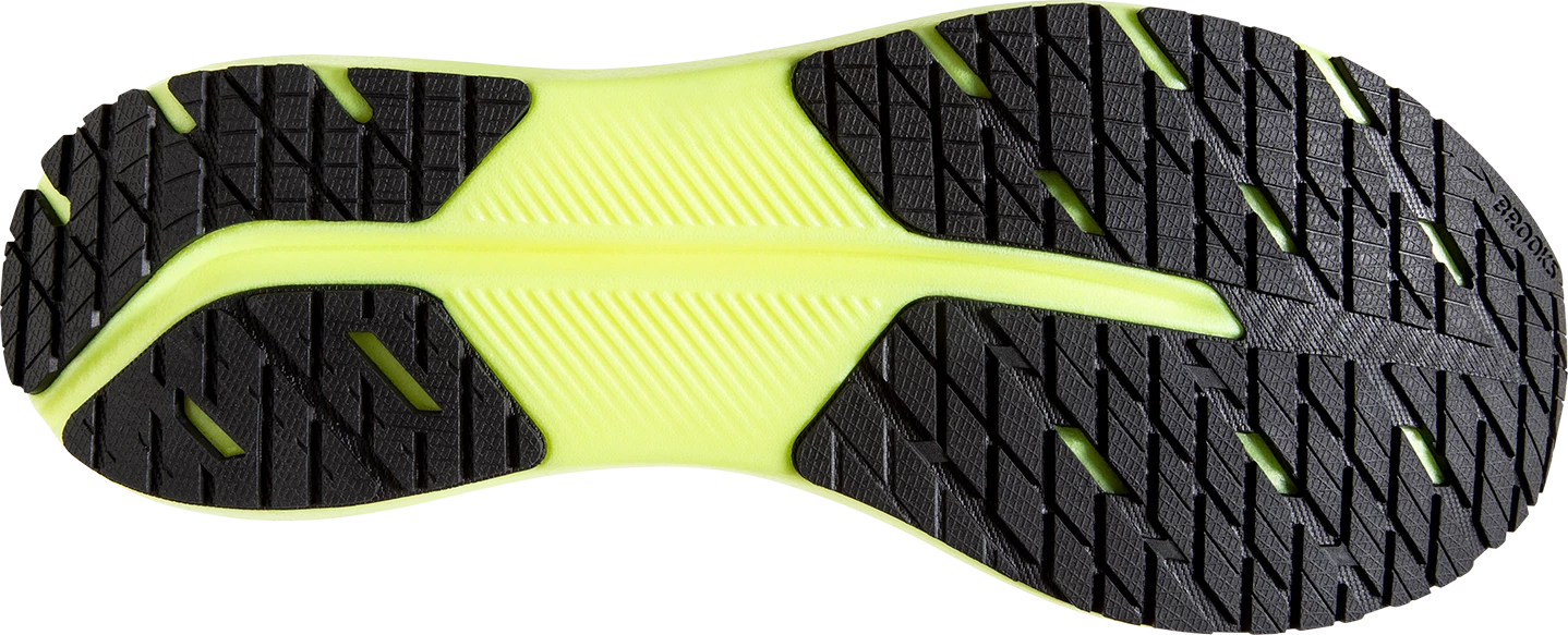 BROOKS Men's Hyperion Tempo (099 - Grey/Black/Nightlife) 4 BROOKS Men's Hyperion Tempo (099 - Grey/Black/Nightlife) - Image 4