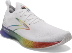 BROOKS Men’s "Love Moves" Levitate Stealthfit 5 (197 - White/Oyster/Multi) -THE OFFICE PARTY EDIT SHOP 20B77B55 D71C 492D BC0E 90CE3C34C367