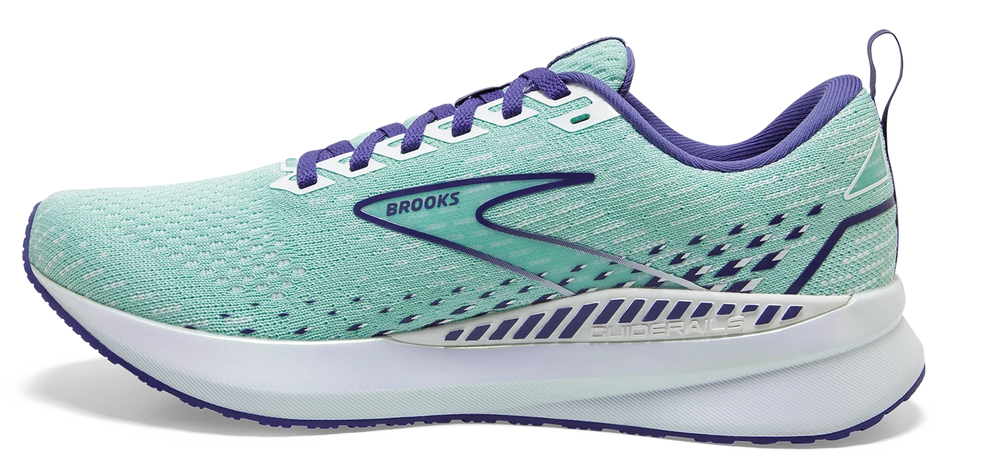 BROOKS Women's Levitate 5 GTS (382 - Yucca/Navy Blue/White) 2 BROOKS Women's Levitate 5 GTS (382 - Yucca/Navy Blue/White) - Image 2