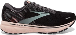 BROOKS Women's Ghost 14 (026 - Black/Pearl/Peach)