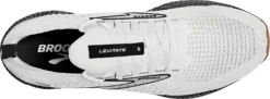 BROOKS Men's Levitate Stealthfit 6 (121 - White/Black) -THE OFFICE PARTY EDIT SHOP 258D5921 B29F 45D3 B51B 50845069D14D