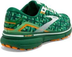 BROOKS Women's Ghost 15 “Run Lucky” (371 - Green/White/Orange) -THE OFFICE PARTY EDIT SHOP 299DAEC0 97E9 4F42 9EAC 61E3F1C21EEC