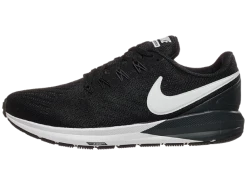 Nike Men's Zoom Structure 22 (002 - Black/white/gridiron)