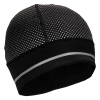 Nathan HyperNight Reflective Pony Tail Beanie (Black/Geo Print)