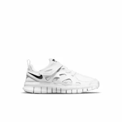 Nike Little Kids Free Run 2 (100 - White/Black/Wolf Grey)