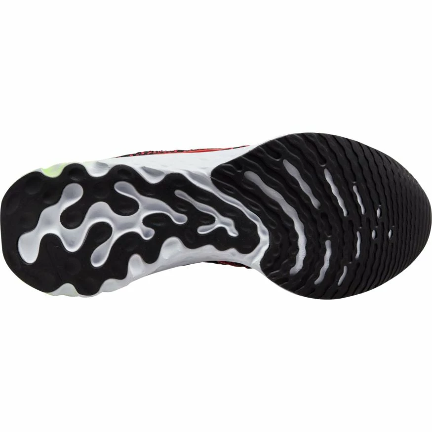 Nike Men’s React Infinity Run Flyknit 3 (003 - Black/Siren Red/Green Strike/Team Red) 3 Nike Men’s React Infinity Run Flyknit 3 (003 - Black/Siren Red/Green Strike/Team Red) - Image 3