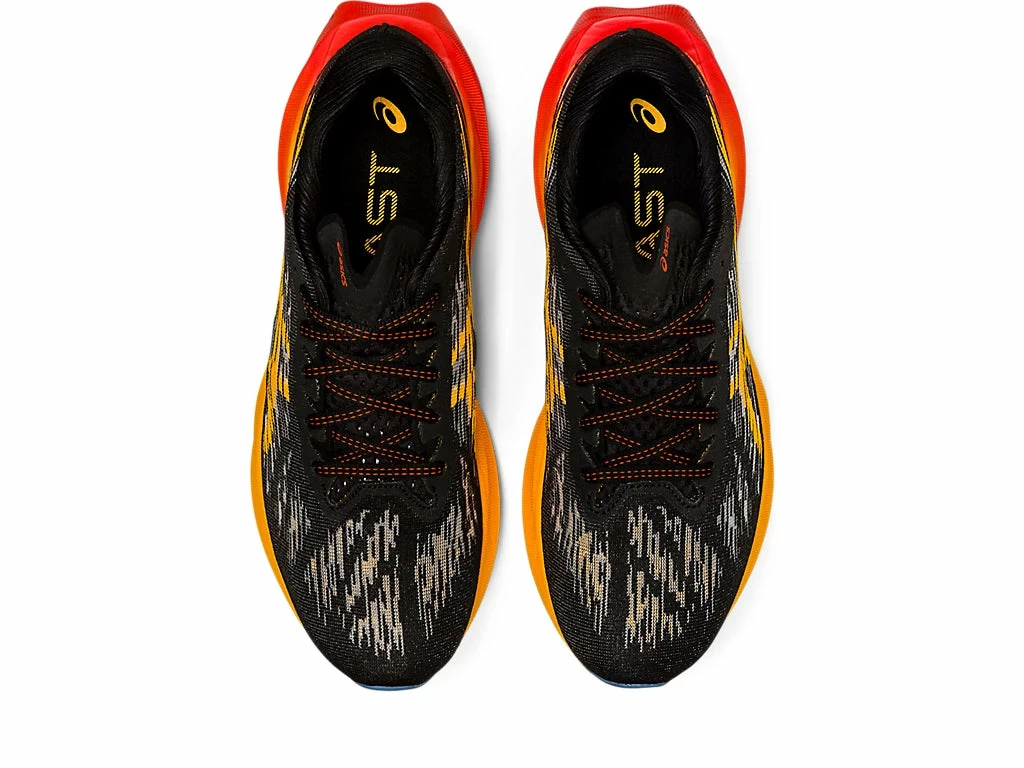 Asics Men’s Novablast 3 (001 - Black/Amber) 5 Asics Men’s Novablast 3 (001 - Black/Amber) - Image 5