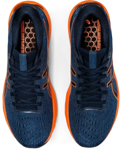 Asics Men’s Gel-Nimbus 24 (402 - French Blue/Shocking Orange) -THE OFFICE PARTY EDIT SHOP 3867731B E129 4A03 BF02 A605D3A3968A