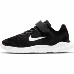 Nike Kid's (Youth) Free RN 2018 (003 - Black/white) PSV