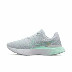 Nike Women's React Infinity Run Flyknit 3 (007 - Pure Platinum/Mint Foam/White)