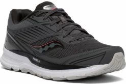 Saucony Women's Echelon 8 (55 - Charcoal/Cherry) -THE OFFICE PARTY EDIT SHOP 3E62222B 25DF 4BEF B453 0EC3BF9D12A4