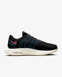 Nike Women's Pegasus Turbo Flyknit Next Nature (004 - Black/White/Anthracite/Noise Aqua) -THE OFFICE PARTY EDIT SHOP 3e60a210 c526 4829 b47c f4f470a81e49