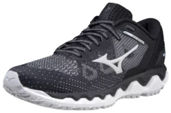 Mizuno Women's Wave Horizon 5 (909R - Black/Lunar Rock) -THE OFFICE PARTY EDIT SHOP 411305 909R 07