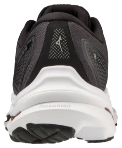 Mizuno Women's Wave Inspire 18 (9073 - Black/Silver) -THE OFFICE PARTY EDIT SHOP 411359.9073 05