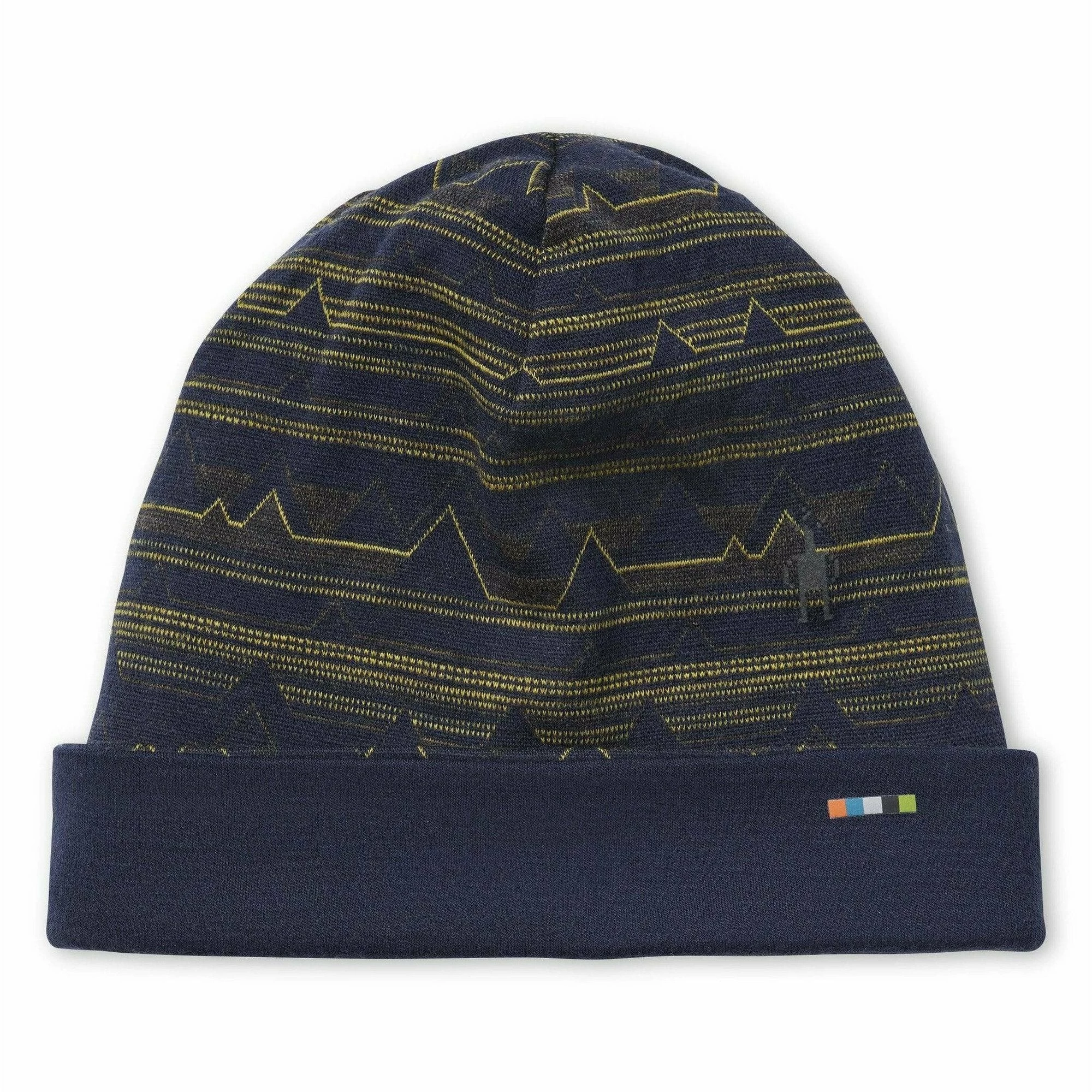 Smartwool Merino 250 Pattern Cuffed Beanie (Deep Navy Mountain Range) 1 Smartwool Merino 250 Pattern Cuffed Beanie (Deep Navy Mountain Range)
