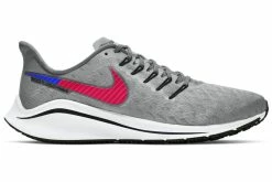 Nike Men's Air Zoom Vomero 14 (013 - Wolf Grey/Bright Crimson)