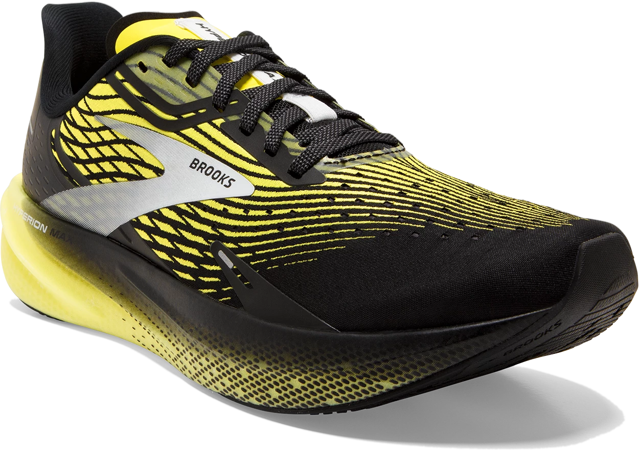 BROOKS Men’s Hyperion Max (078 - Black/Blazing Yellow/White 6 BROOKS Men’s Hyperion Max (078 - Black/Blazing Yellow/White - Image 6