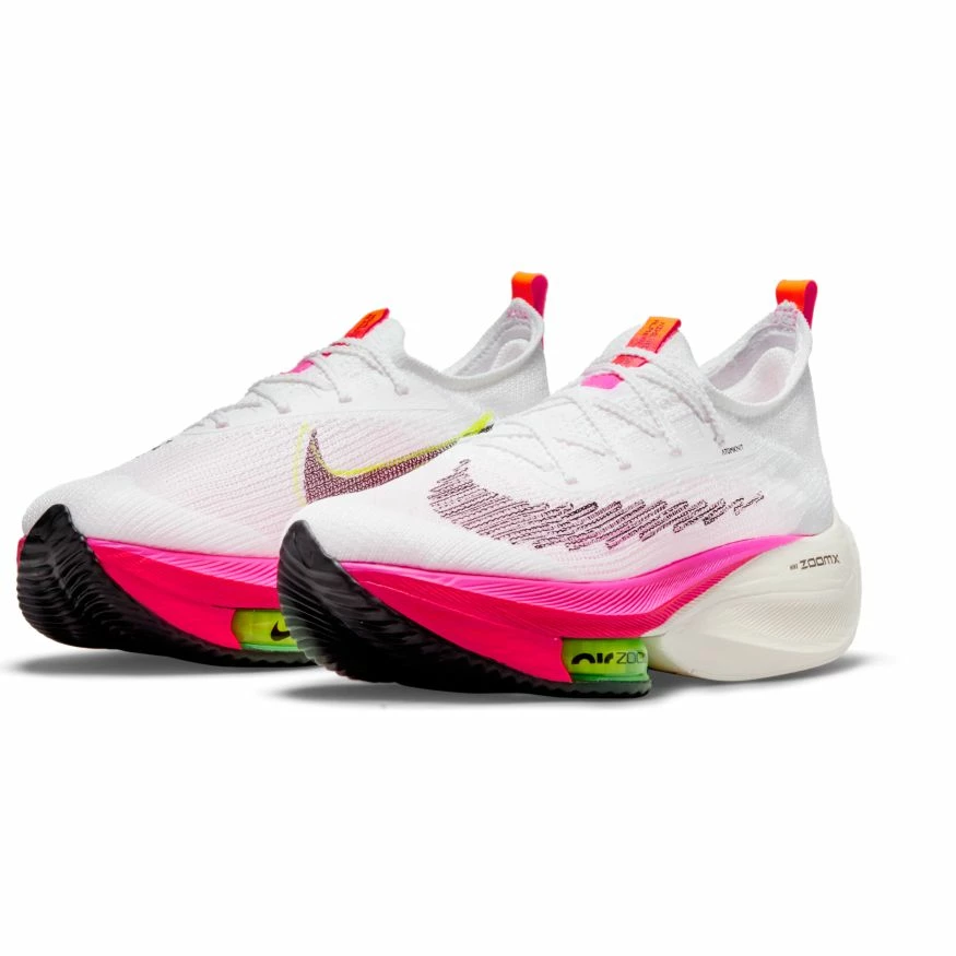 Nike Women's Air Zoom Alphafly NEXT% "Rawdacious" (100 - White/Black-Black-Black) 1 Nike Women's Air Zoom Alphafly NEXT% "Rawdacious" (100 - White/Black-Black-Black)