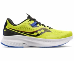 Saucony Men's Guide 15 WIDE (25 - Acid/Blue Raz)