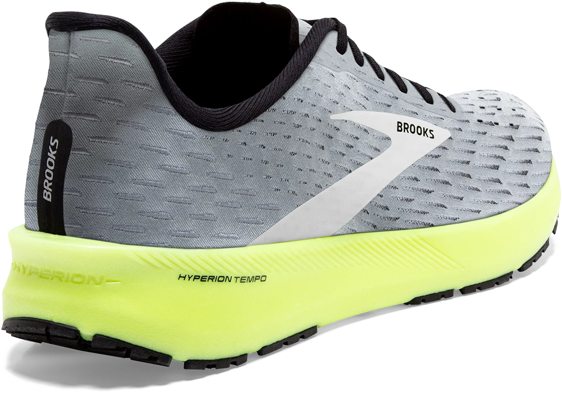 BROOKS Men's Hyperion Tempo (099 - Grey/Black/Nightlife) 5 BROOKS Men's Hyperion Tempo (099 - Grey/Black/Nightlife) - Image 5