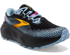 BROOKS Women’s Caldera 6 (096 - Black/Blue/Yellow) -THE OFFICE PARTY EDIT SHOP 654FD211 A180 4BBB A095 DC8389987FEE