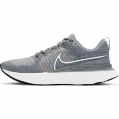 Nike Men's React Infinity Run Flyknit 2 (001 - Particle Grey/White/Grey Fog/Black)