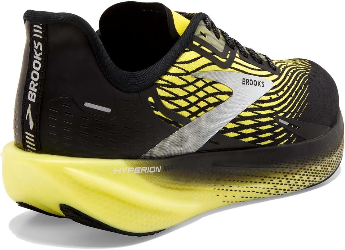 BROOKS Men’s Hyperion Max (078 - Black/Blazing Yellow/White 3 BROOKS Men’s Hyperion Max (078 - Black/Blazing Yellow/White - Image 3