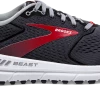 BROOKS Men's Beast '20 (019 - Blackened Pearl/Black/Red)