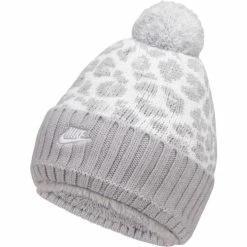 Nike Women’s NSW Pom Beanie (063 - Wolf Grey)