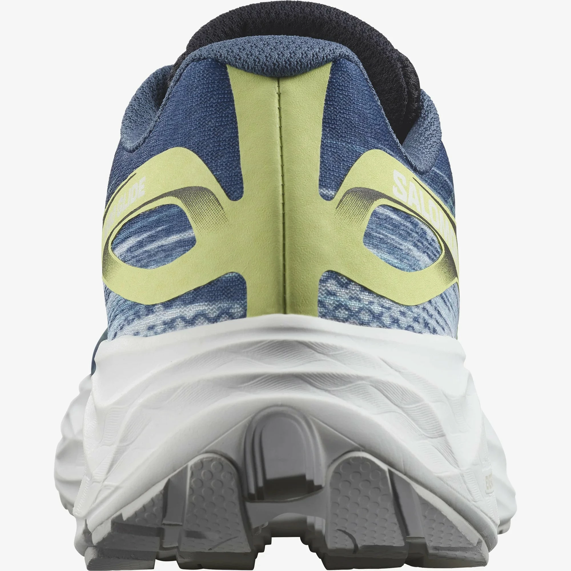 Salomon Men’s Aero Glide (Blue Ashes/Dark Sapphire/Sunny Lime) 4 Salomon Men’s Aero Glide (Blue Ashes/Dark Sapphire/Sunny Lime) - Image 4