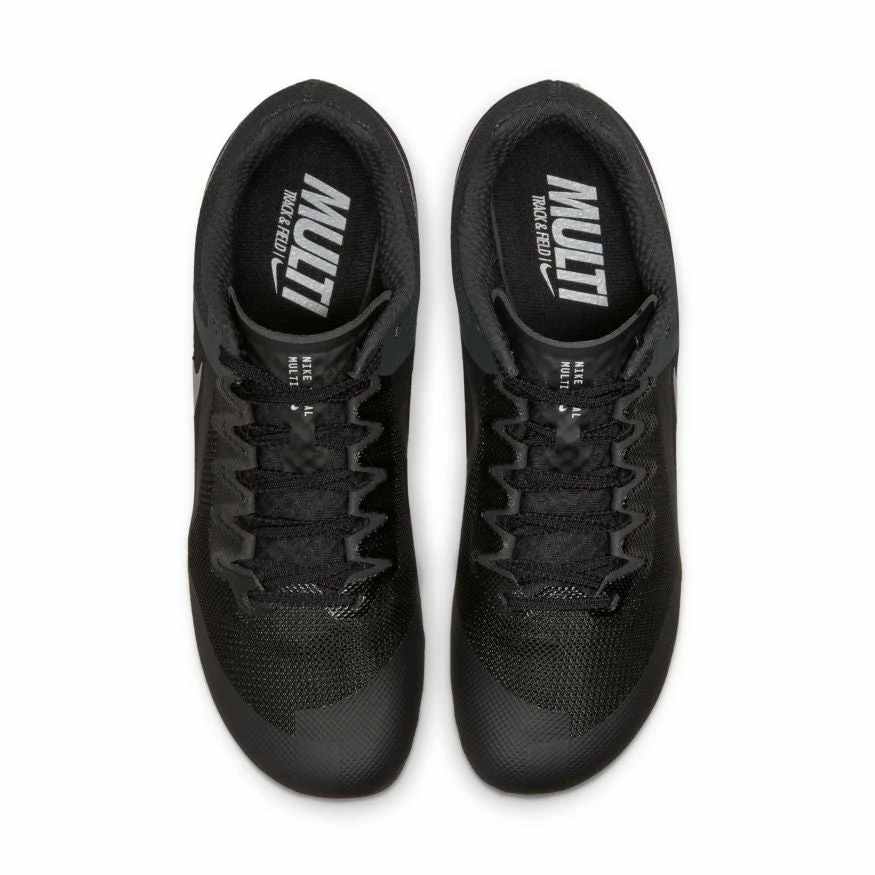 Nike Unisex Zoom Rival Multi (001 - Black/Metallic Silver/Light Smoke Grey) 4 Nike Unisex Zoom Rival Multi (001 - Black/Metallic Silver/Light Smoke Grey) - Image 4