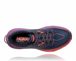 Hoka Women's Speedgoat 4 (OSHC - Outer Space/Hot Coral) -THE OFFICE PARTY EDIT SHOP 77370E47 4E17 4813 886B CDBF750F9E7C