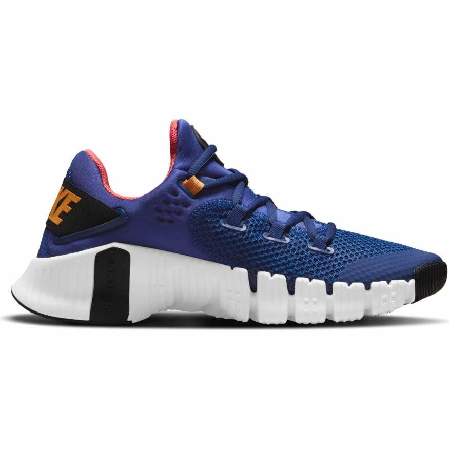 Nike Men's Free METCON 4 (448 - Deep Royal Blue/Magic Ember/Black/White) 2 Nike Men's Free METCON 4 (448 - Deep Royal Blue/Magic Ember/Black/White) - Image 2