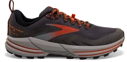 BROOKS Men's Cascadia 16 GTX (060 - Black/Ebony/Cinnabar)