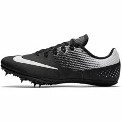 Nike Unisex Zoom Rival S 8 (011 - Black/Metallic Silver-White)