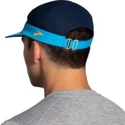 BROOKS Propel Mesh Hat (443 - Navy/Pikes Peak/Spring Break) -THE OFFICE PARTY EDIT SHOP 7A46FF62 63A1 4082 946D 9701EF18041D