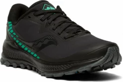 Saucony Women's Peregrine ICE+ 2 (1 - Black/Jade) -THE OFFICE PARTY EDIT SHOP 7AC02125 6863 4B2E AA08 D8AB9D2F18B2